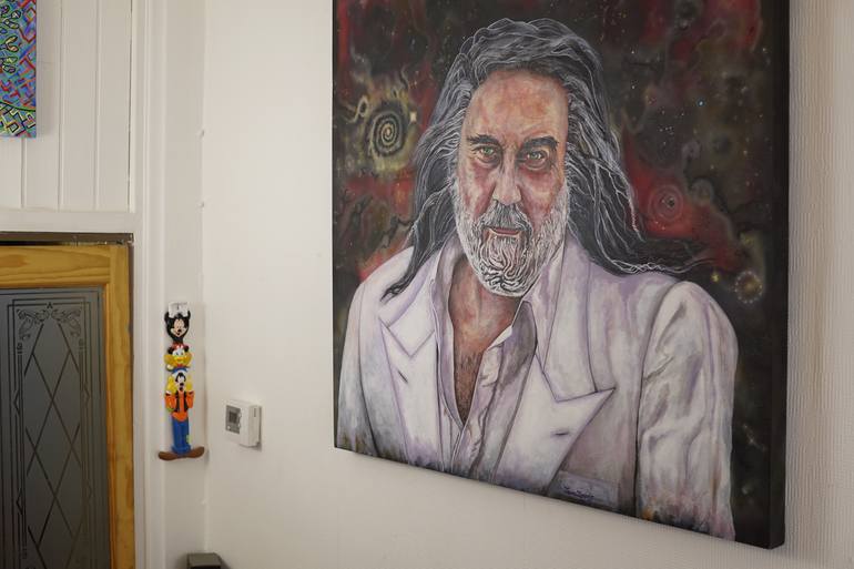 Original Portraiture People Painting by Jamie Zarfas