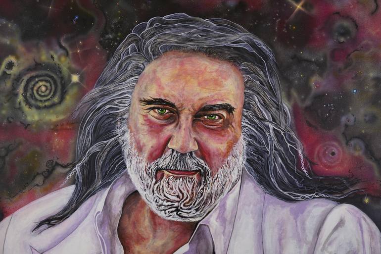 Original Portraiture People Painting by Jamie Zarfas