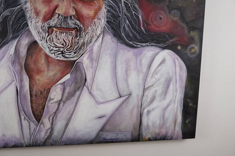 Original Portraiture People Painting by Jamie Zarfas