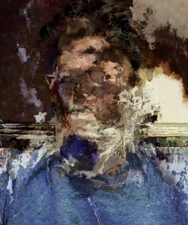 Print of Abstract Portrait Mixed Media by William Herwig