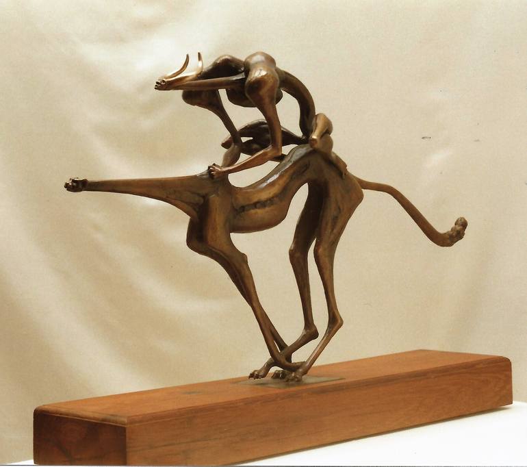 The Chase II Sculpture by Maureen Quin Saatchi Art The Chase II Sculpture by Maureen Quin Saatchi Art