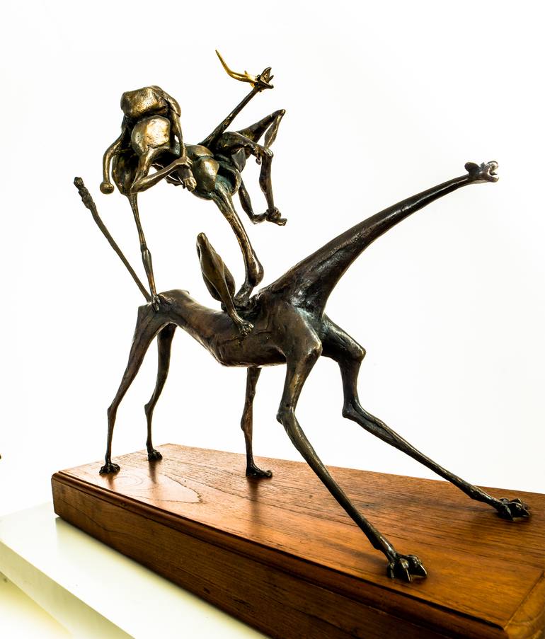 Original Abstract Expressionism Abstract Sculpture by Maureen Quin