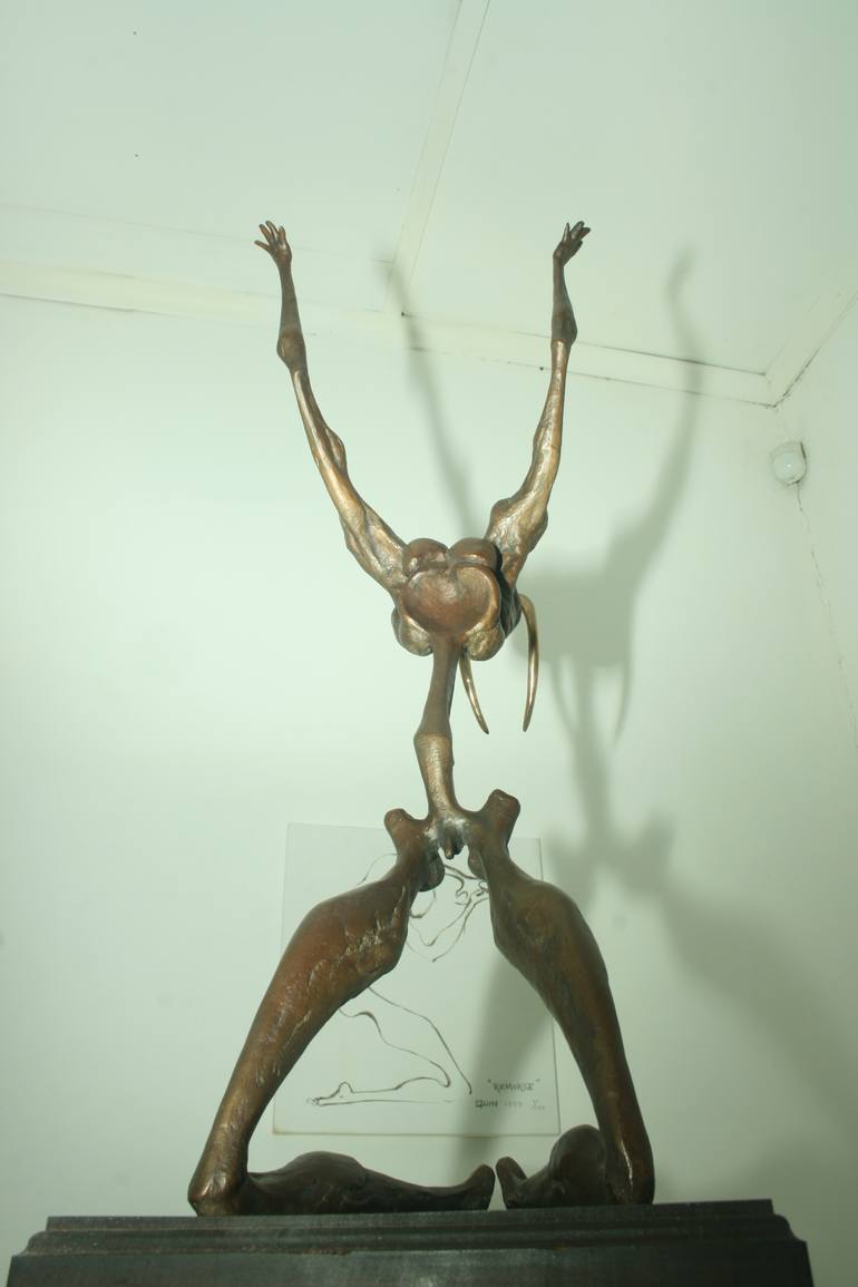 Original Expressionism Abstract Sculpture by Maureen Quin