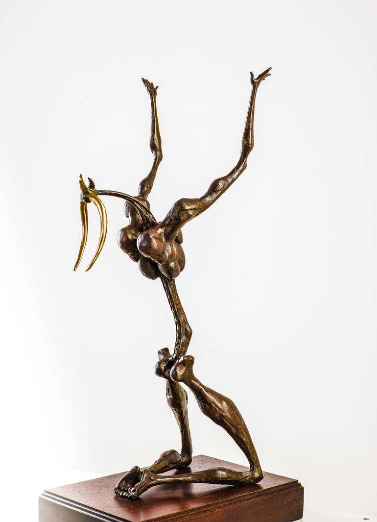 Original Expressionism Abstract Sculpture by Maureen Quin