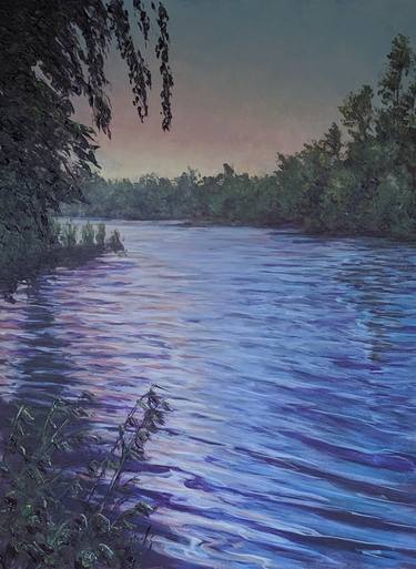 Original Impressionism Water Paintings by Mat McDermott