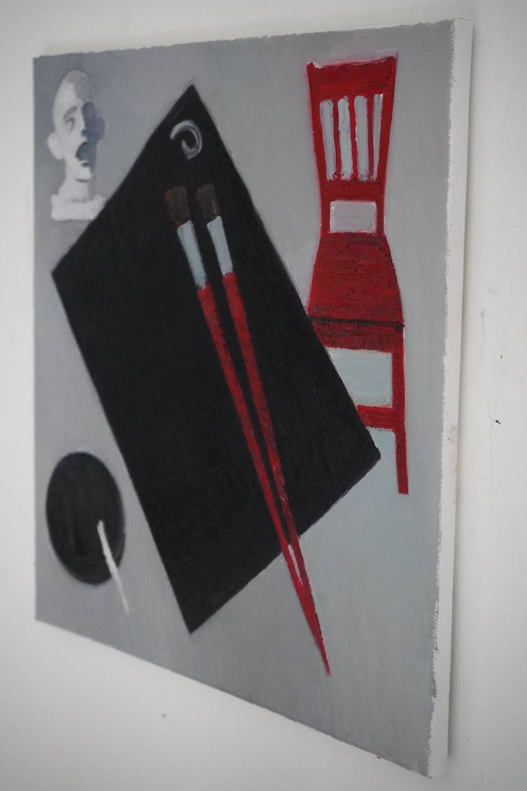 Original Expressionism Still Life Painting by Prisac Nicolae