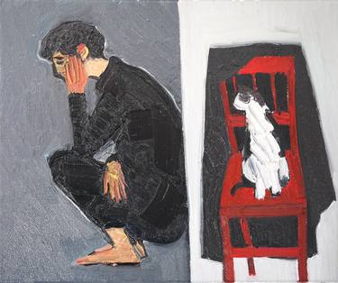 Original Expressionism Animal Paintings by Prisac Nicolae