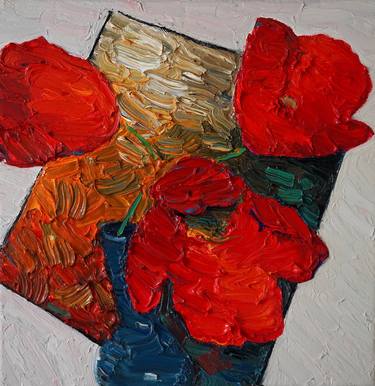 Original Expressionism Still Life Paintings by Prisac Nicolae