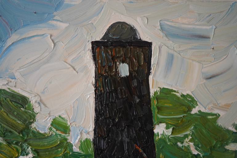 Original Expressionism Landscape Painting by Prisac Nicolae