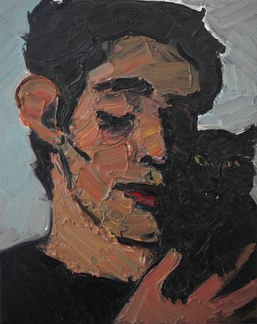 Original Cats Paintings by Prisac Nicolae