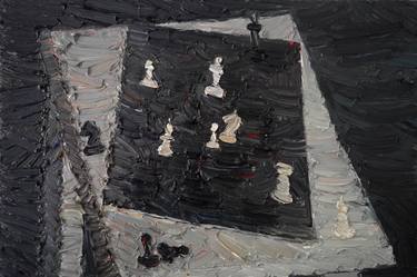 Original Expressionism Abstract Paintings by Prisac Nicolae