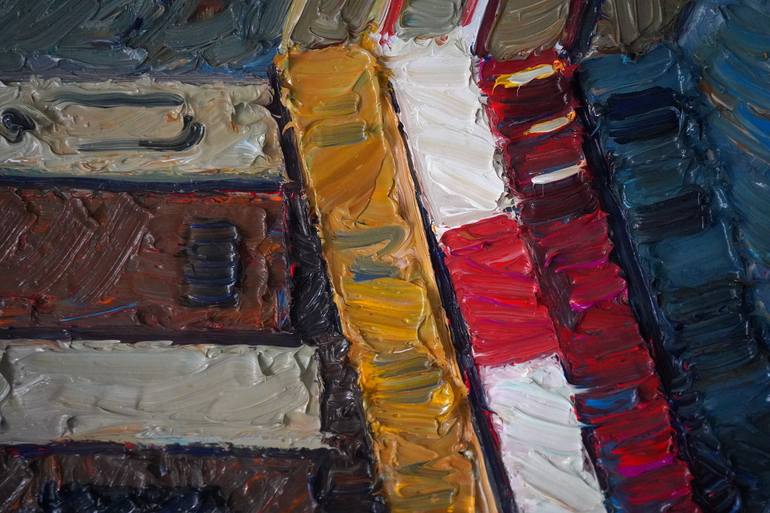 Original Expressionism Still Life Painting by Prisac Nicolae