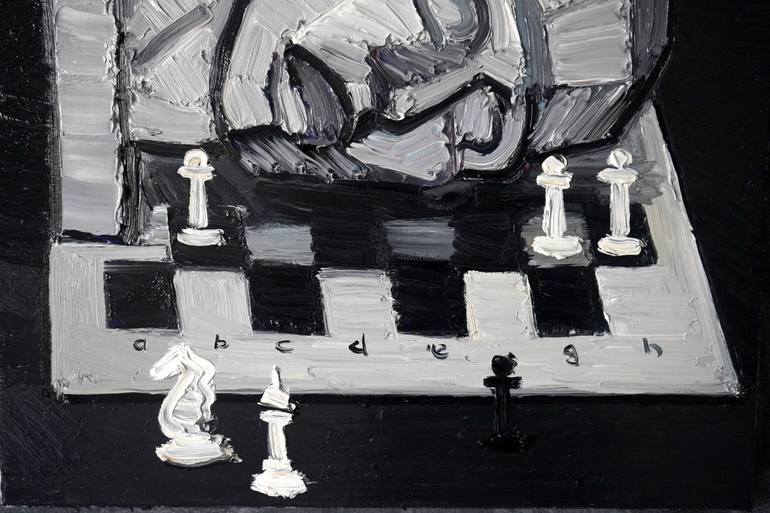 Original Expressionism Still Life Painting by Prisac Nicolae