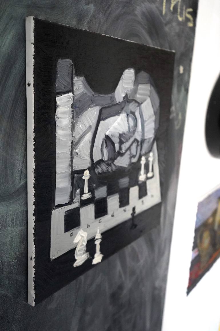 Original Expressionism Still Life Painting by Prisac Nicolae