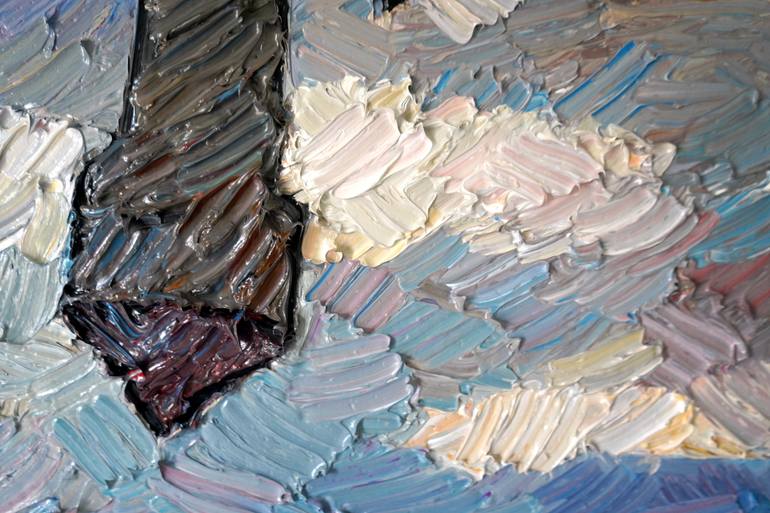 Original Figurative Abstract Painting by Prisac Nicolae