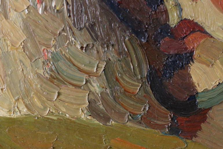 Original Conceptual Abstract Painting by Prisac Nicolae