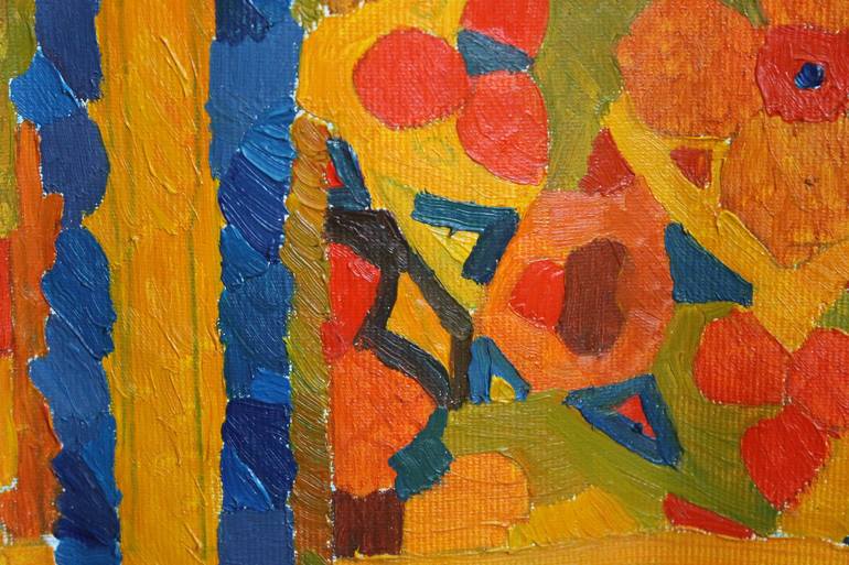 Original Abstract Painting by Prisac Nicolae