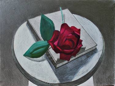 Still life with rose thumb