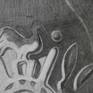 still life , flowers, black and white, composition, drawing