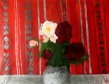 Original Floral Paintings by Prisac Nicolae