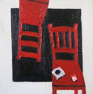 Original Interiors Paintings by Prisac Nicolae