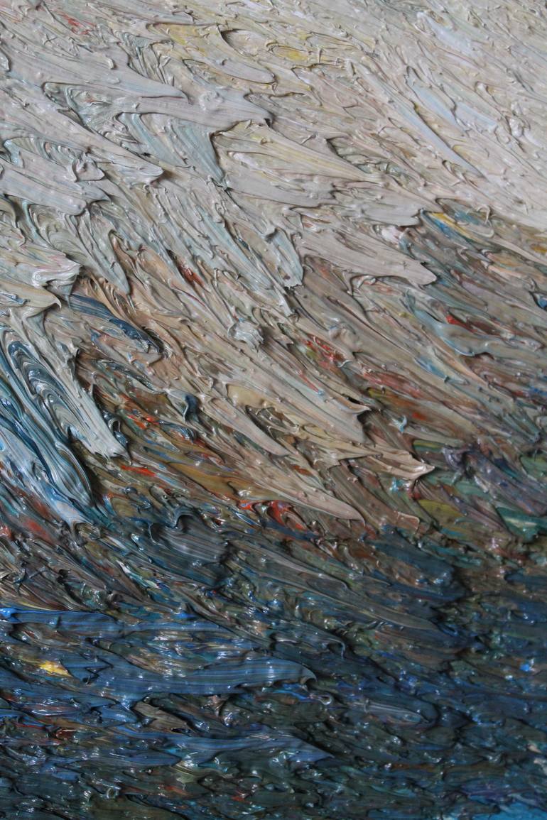 Original Impressionism Nature Painting by Prisac Nicolae