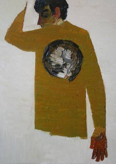 Original Abstract Expressionism Portrait Paintings by Prisac Nicolae