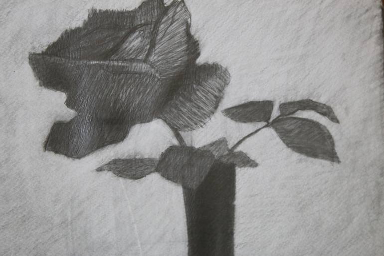 Original Expressionism Still Life Drawing by Prisac Nicolae