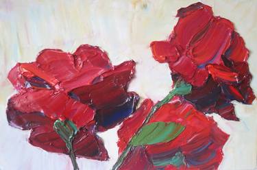 Original Floral Paintings by Prisac Nicolae