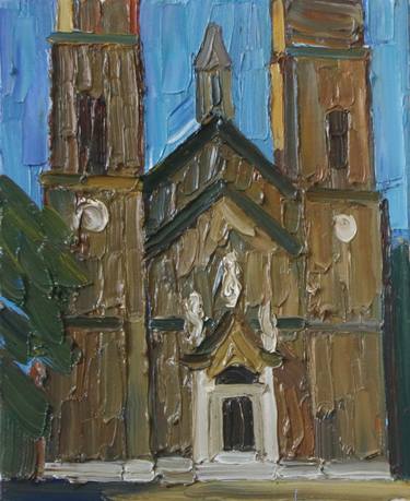 Original Architecture Paintings by Prisac Nicolae