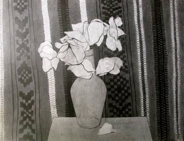 Traditional still life with flowers thumb