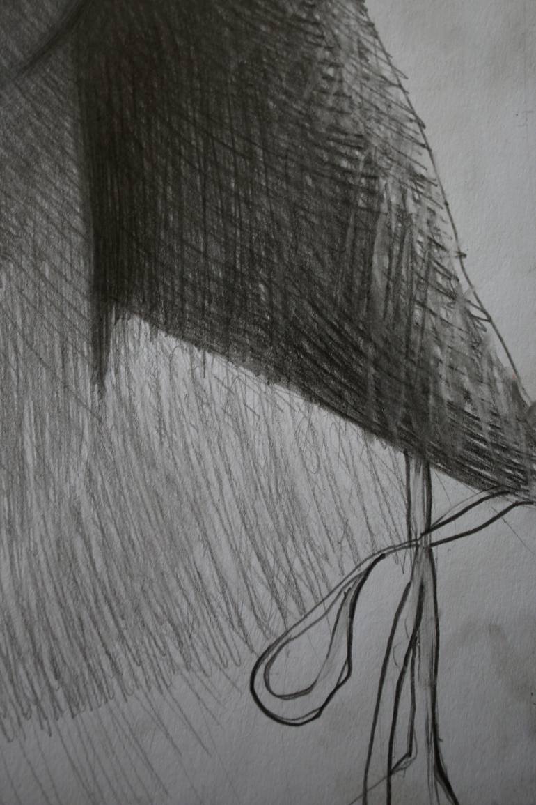 Original Expressionism People Drawing by Prisac Nicolae