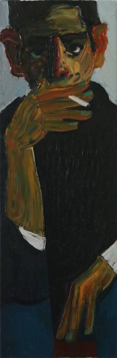 Original Men Paintings by Prisac Nicolae