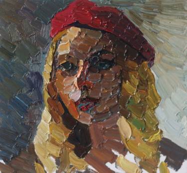 Original Impressionism Portrait Paintings by Prisac Nicolae