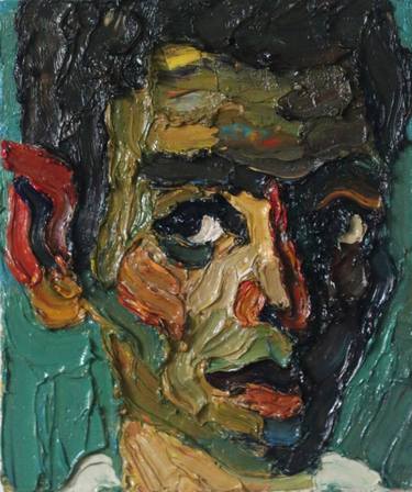 Original Expressionism Portrait Paintings by Prisac Nicolae