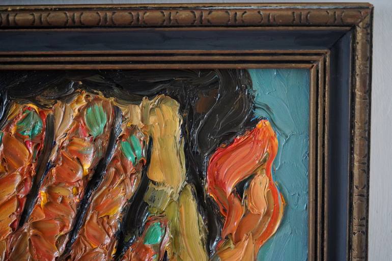 Original Expressionism People Painting by Prisac Nicolae