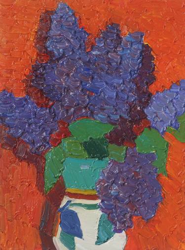 Original Floral Paintings by Prisac Nicolae