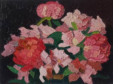 Original Floral Paintings by Prisac Nicolae