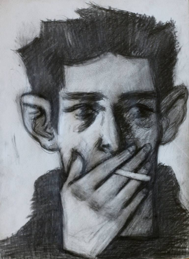 smoking drawing