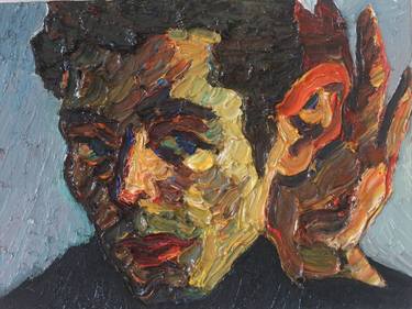 Original Impressionism Portrait Paintings by Prisac Nicolae