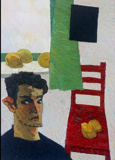 Original Impressionism Portrait Paintings by Prisac Nicolae