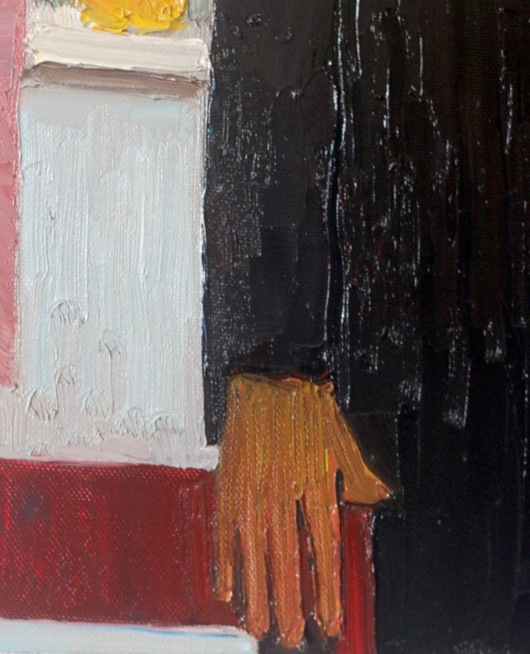 Original Expressionism People Painting by Prisac Nicolae