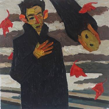 Original Men Paintings by Prisac Nicolae