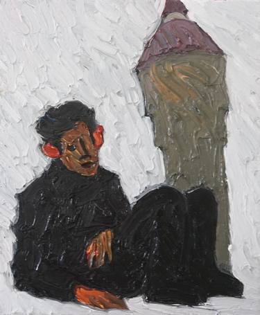 Original Impressionism People Paintings by Prisac Nicolae