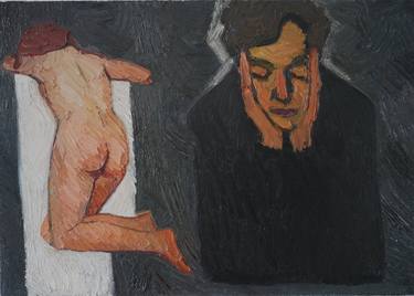 Original Nude Paintings by Prisac Nicolae