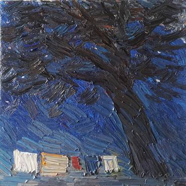 Original Tree Paintings by Prisac Nicolae