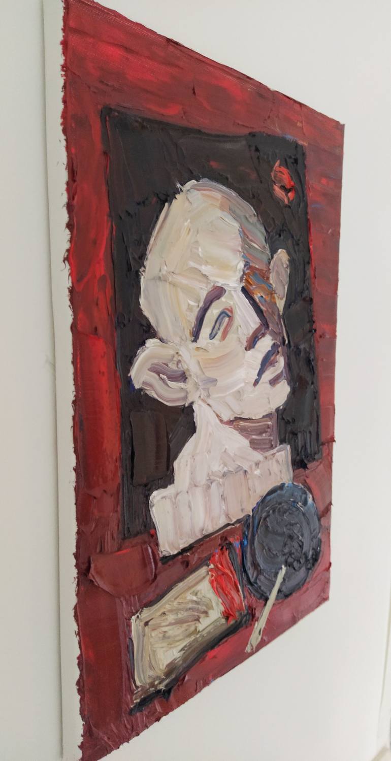 Original Expressionism Still Life Painting by Prisac Nicolae