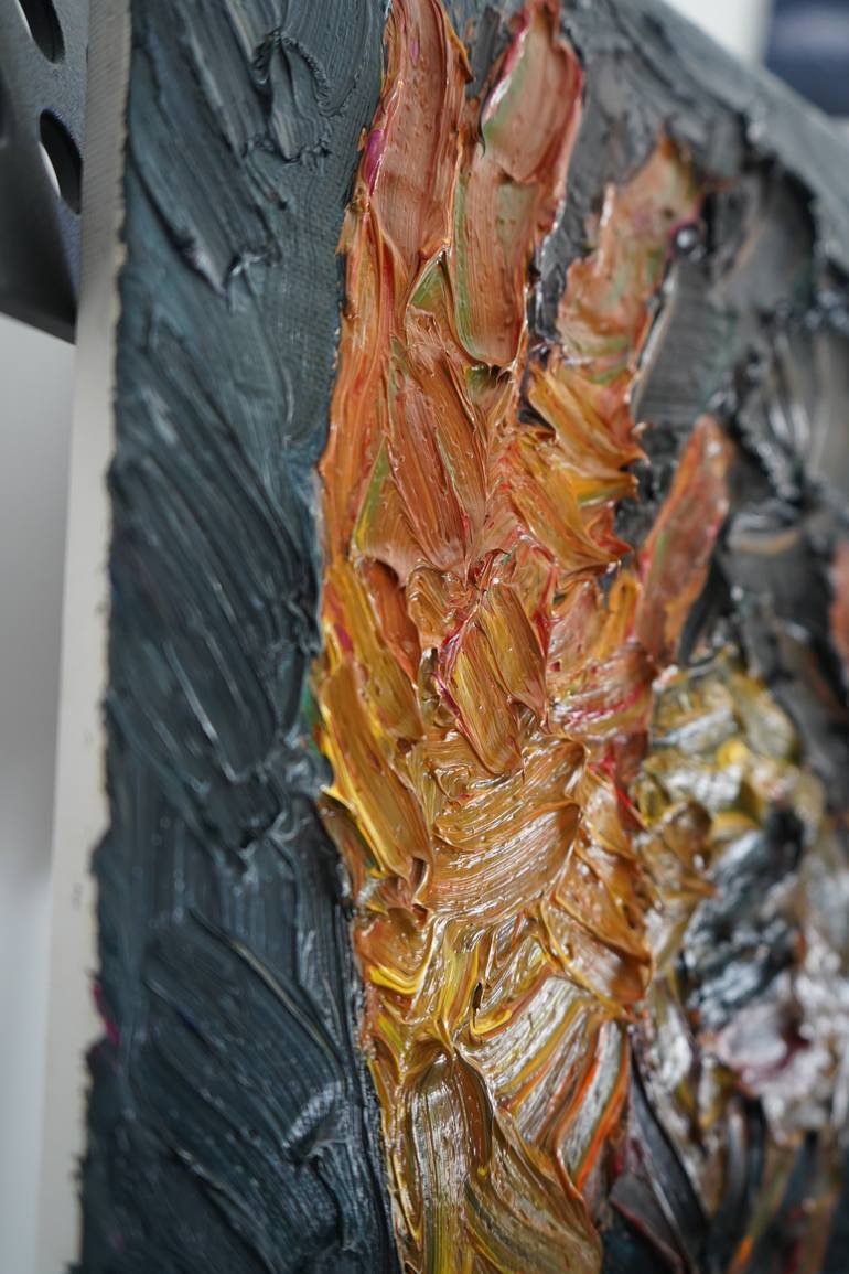 Original Expressionism People Painting by Prisac Nicolae