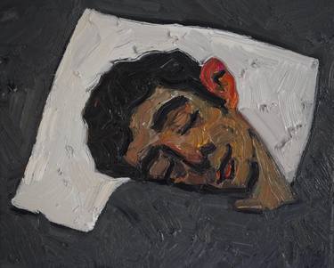 Original Expressionism Portrait Paintings by Prisac Nicolae