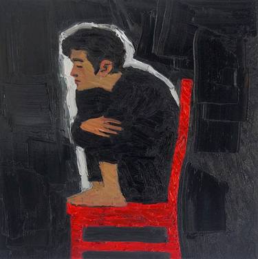 Original Expressionism Portrait Paintings by Prisac Nicolae